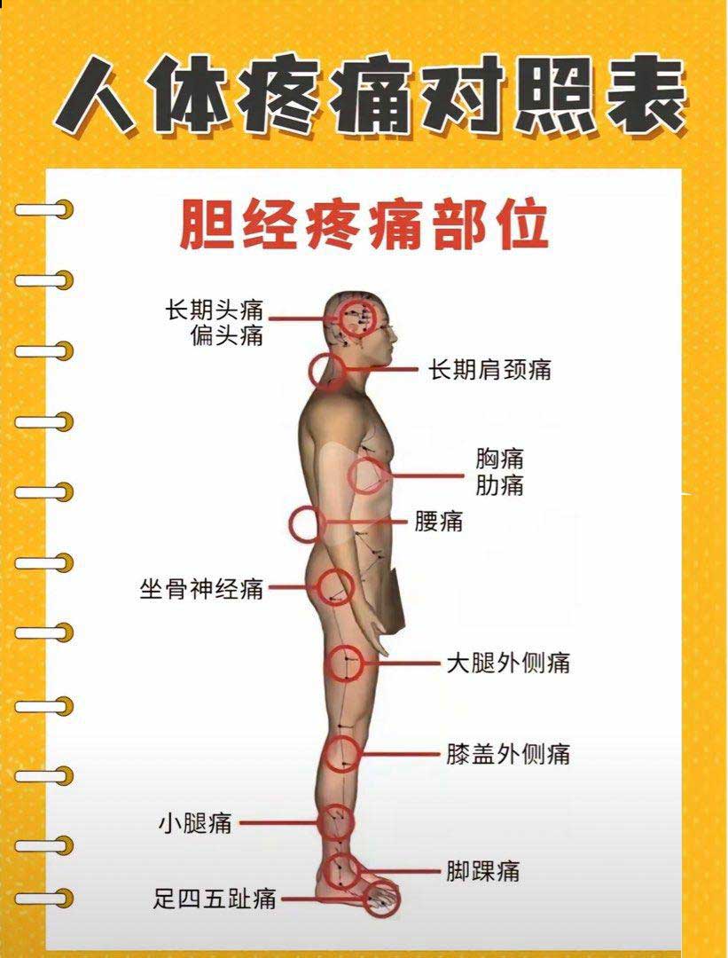 Gallbladder Pain Chart